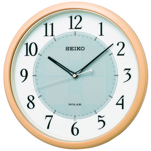 SEIKO掛け時計セイコー掛け時計　ソーラークロック　 ソーラープラスです！　SEIKO電波時計　SF243B　 【楽ギフ_包装】【楽ギフ_のし】【楽ギフ_のし宛書】【楽ギフ_メッセ入力】【楽ギフ_名入れ】
