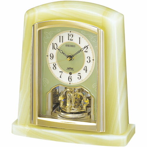セイコークロック　BY223M　電波置時計　オニキス枠　豪華 by223m-1.jpg