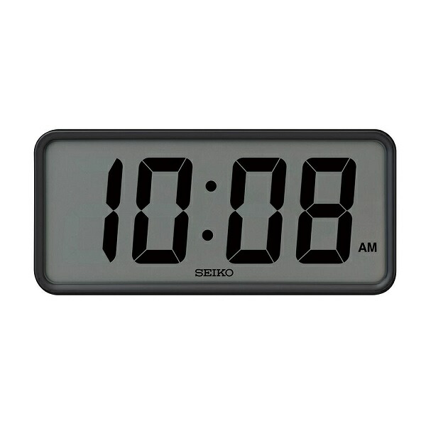 セイコーデジタル掛け置兼用時計　SEIKO　STANDARD Digital Clock SQ821K ブラック