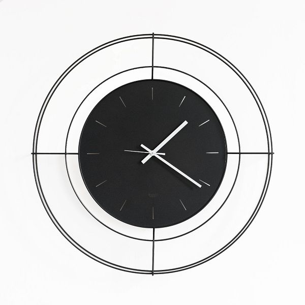Arti e Mestieri 掛け時計　アルティ・エ・メスティエリ 2684-C71 black イタリア Wall clock Nudo small　壁掛け時計 大型【送料無料】