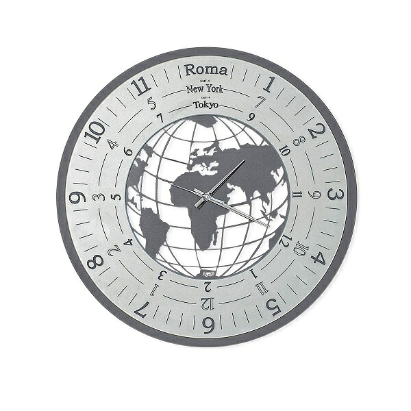 Arti e Mestieri  世界時辰儀 slate 柱時計 アルティ・エ・メスティエリ Wall clock World small  スレート 2955-C25  イタリア共和国   飾りもの時辰儀【貨物輸送無料】