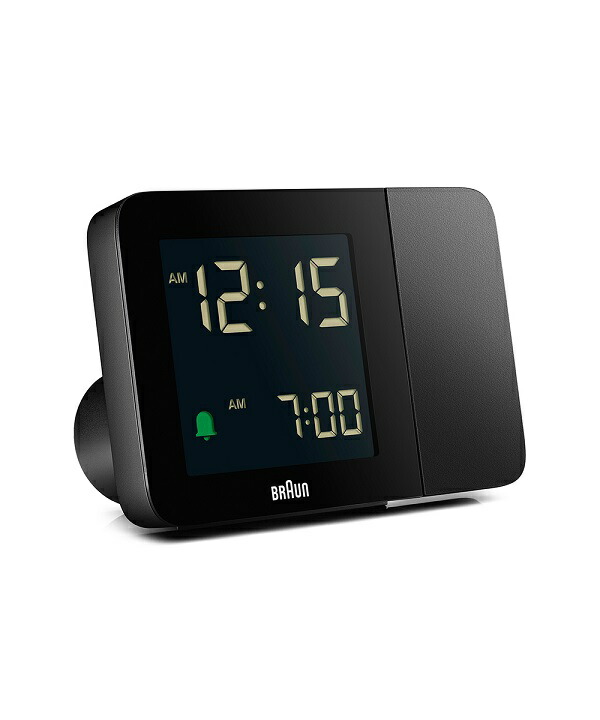 【日本正規代理店品】プロジェクション BRAUN Digital Projection Alarm Clock BC15B ブラウン アラームクロック 目覚まし時計 置き時計|インテリア雑貨 セシセラ