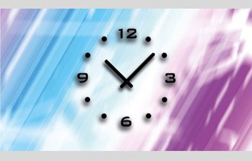 お洒落な壁掛け時計 ドイツ Dixtime 掛け時計 ディックスタイム Alu-Dibond Wall Clock 3D-0431 壁掛け時計 モダン スタイリッシュ ギフト 贈り物 お洒落【送料無料】|インテリア雑貨 セシセラ