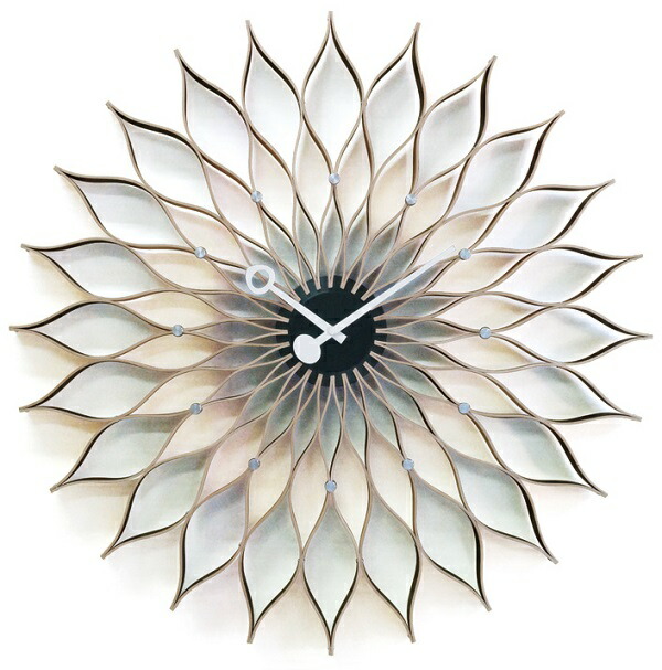 楽天市場】ヴィトラ Vitra Sunflower Clock サンフラワークロック Wall