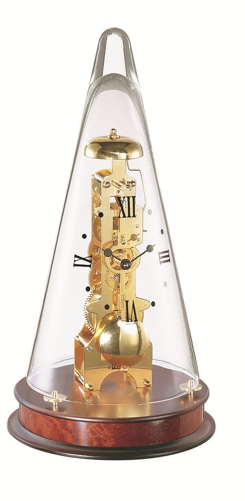 ヘルムレ HERMLE 置き時計 機械式 Leyton マホガニーブラウン 22716-070791 ヘルムレ置き時計 インテリア雑貨  セシセラ