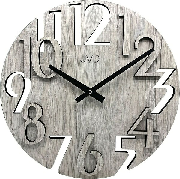 JVD 掛け時計 Wall Clock 壁掛け時計 グレイ HT113-2 ギフト 贈り物 お洒落|インテリア雑貨 セシセラ