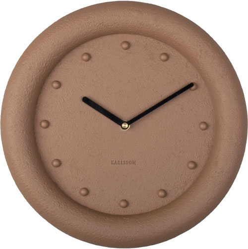 Karlsson　カールソン　掛け時計 Wall Clock OR　テラコッタオレンジ　壁掛け時計　KA5717OR　ギフト　贈り物　お洒落