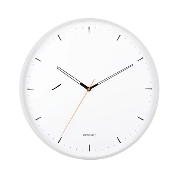 Karlsson カールソン 掛け時計 カームウォールクロック 壁掛け時計 KA5940WH ホワイト 壁掛け時計 KA5940WH ギフト 贈り物 お洒落|インテリア雑貨 セシセラ