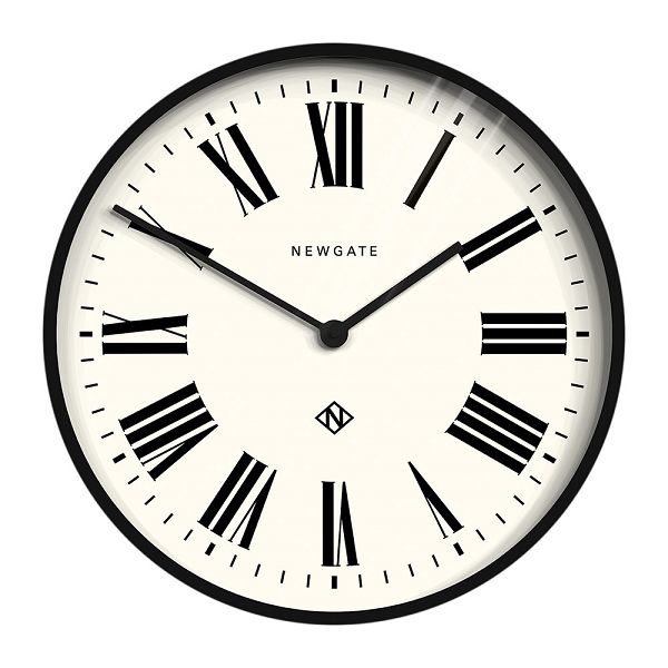 NEW GATEニューゲート掛け時計 Number One Italian Wall Clock - Black　NOIWC-BK　ニューゲート時計【送料無料】