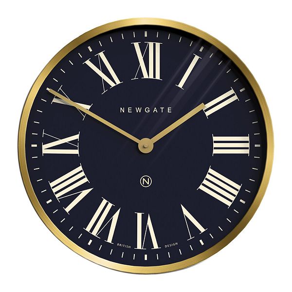 NEWGATE Brixton Wall Clock Chrome 掛け時計 NEWGATE WALL CLOCK BRIXTON WEST ELM RETRO STYLE CHROME CLOCK