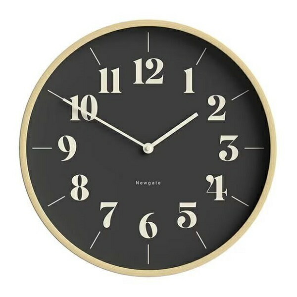NEWGATE Brixton Wall Clock Chrome 掛け時計 NEW GATE（ニューゲート）掛け時計 Brixton Wall Clock Chrome