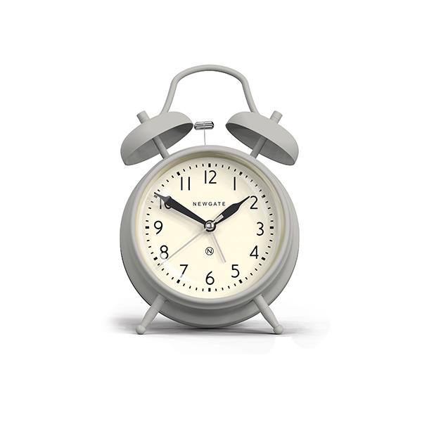 NEW GATEニューゲート コベントガーデン アラームクロック ダブルベル Covent Garden Classic Grey Twin-Bell Alarm Clock CGTBAC-OGY|インテリア雑貨 セシセラ