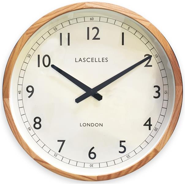 柱時計 ロジャーラッセル RogerLascelles 飾りつけ時辰儀 Wooden Oak Case Traditional Clock 41.5糎 ロジャーラッセル時辰儀 LC-LASC-OAK