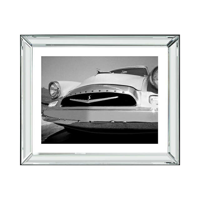 ピクチャーアート マンハッタン枠組み Studebaker 「スチュードベーカー」58cm×48糎 BVL219