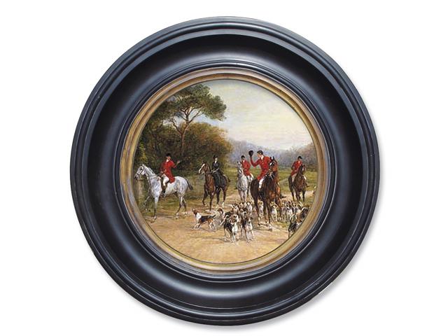 オレオグラフ　PORTHOLE 舷窓　HUNT SCENE \