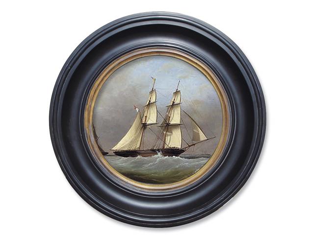オレオグラフ　PORTHOLE 舷窓　THE SCHOONER　PH2896