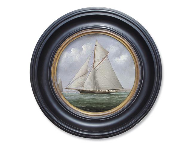 オレオグラフ　PORTHOLE 舷窓　THE YATCH 'METEOR' OFF RYDE　PH2898