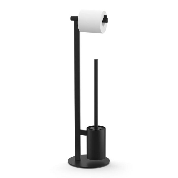ZACK トイレットバトラー　SCALA　モダン　40856 トイレットペーパー　BLACK　トイレブラシ　ドイツ