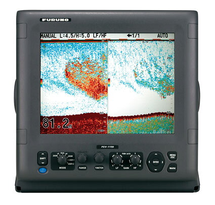 FCV-1150 送受波器なし 12.1型 2活動電位 色つや液晶 魚群さぐり当てる機 盛りだくさんノ FURUNO