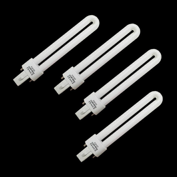 UVライト交換用ライト9W×4本36W交換用電球ジェルネイルレジン