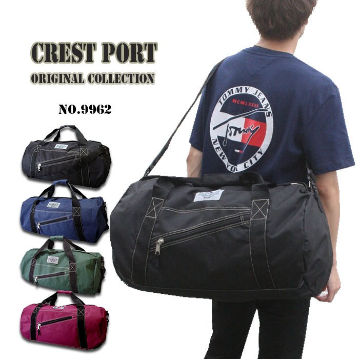 楽天市場】トラベルポーチ付き ボストンバッグ ロールボストンバッグ