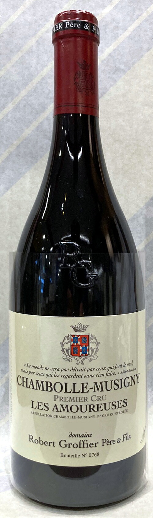 シャンボール・ミュジニー 1er Cru レ ザムルーズ 1997 セラー保管品 シャンボール・ミュジニー 1er Cru レ ザムルーズ 1997 セラー保管品