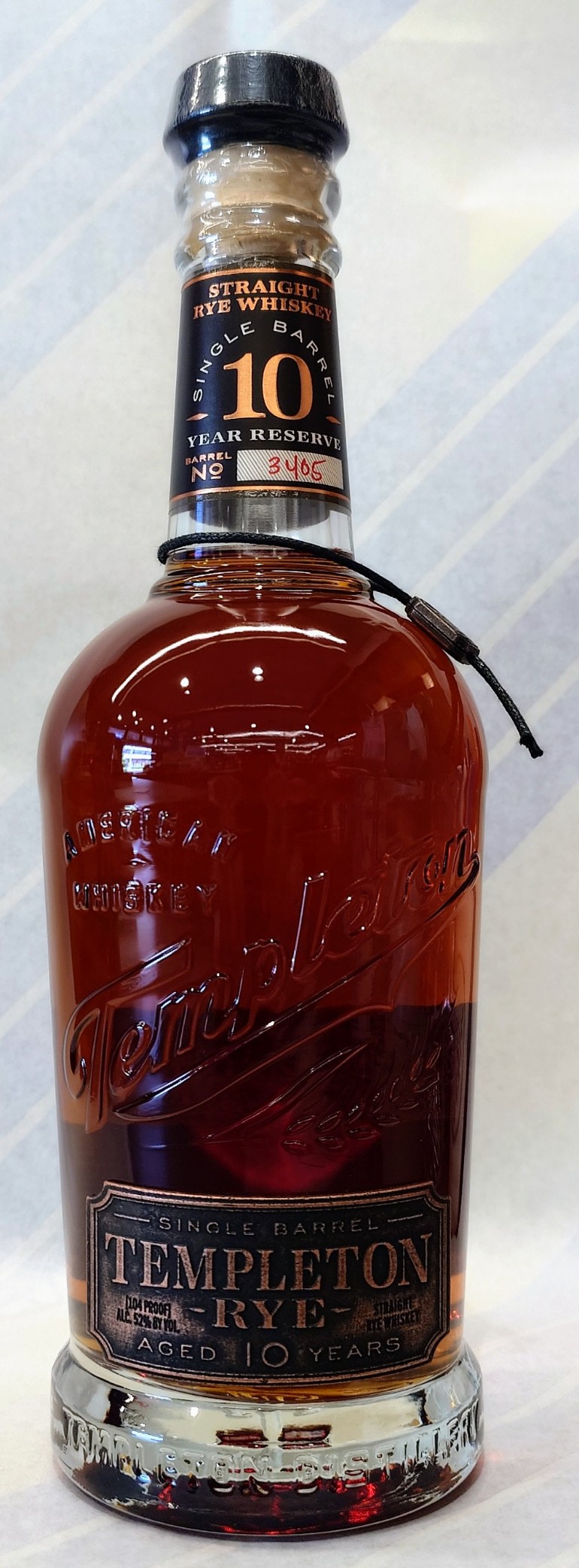 【新品未開封】テンプルトン ライ 10年TEMPLETON RYE 10年 kurapetit / テンプルトンライウイスキー 10年リザーブ 750ml