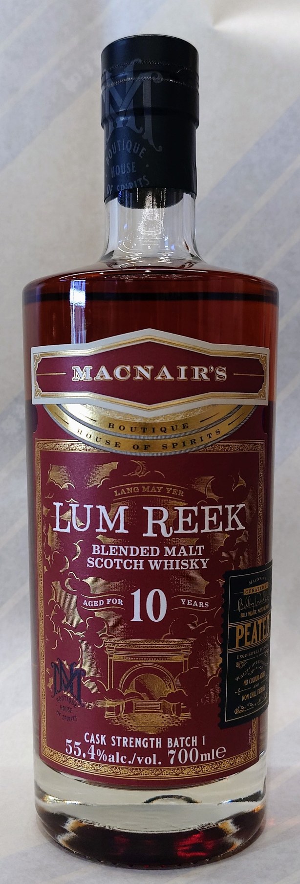 楽天市場】マクネアーズ ラムリーク10年 カスクストレングス バッチ1