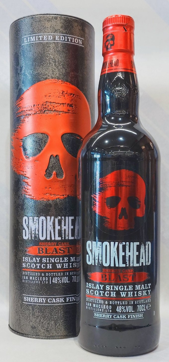 楽天市場】スモークヘッド シェリーボム 700ml 48度 並行