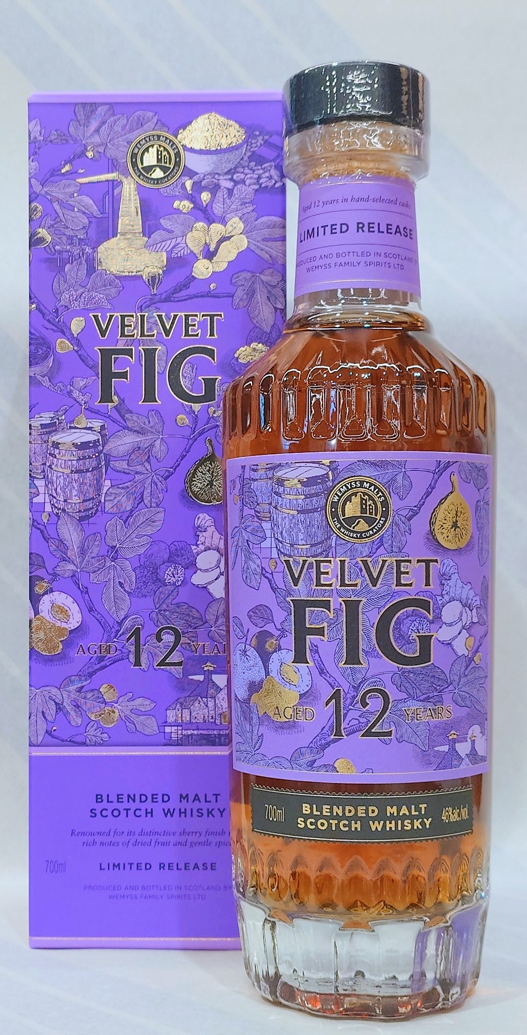 ベルベット フィグ 12年 46% 700ml【ウィームスモルト】|酒専門店 知多繁 店