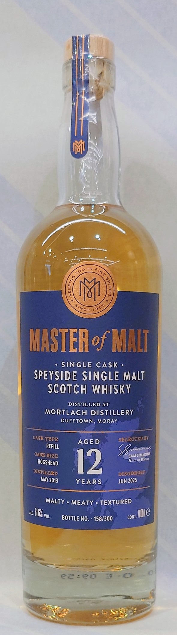 モートラック 2013 12年 リフィルホグスヘッド 61.6% 700ml【マスター オブ モルト】|酒専門店 知多繁 店