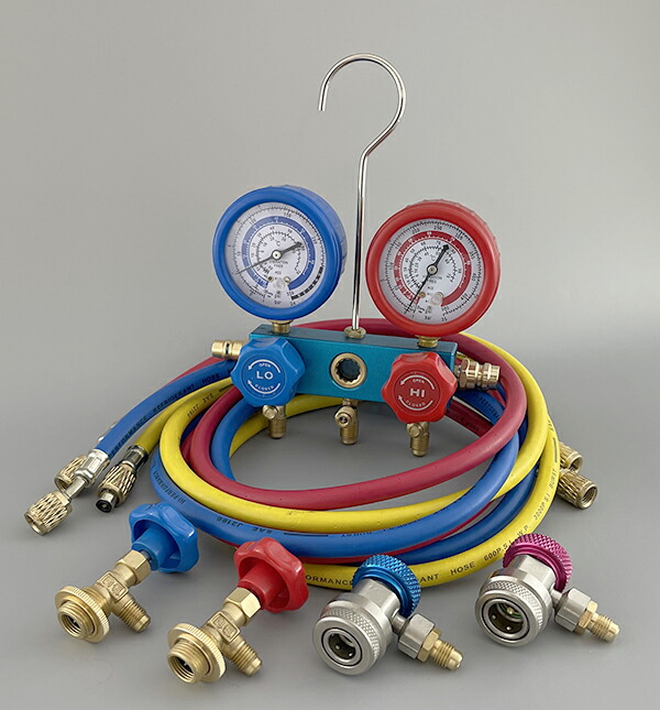 楽天市場】AP CFC-12 マニホールドゲージ | R12エアコン エアコンガス