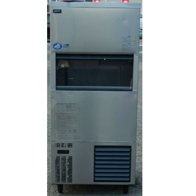 (西濃営業所止め)2010年製 サンヨー SIM-S240VN 240kg 製氷機 3相200V キューブ アイス メーカー W70D67( 5)H161cm 重量134kg