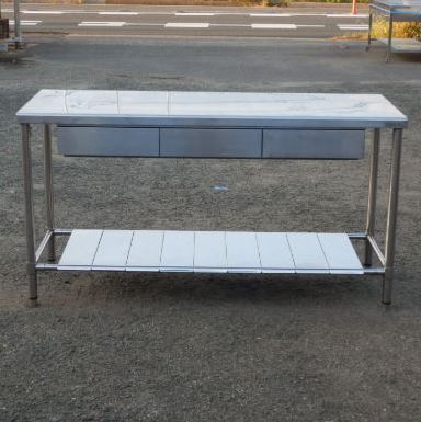 中古 極楽浄土敷板さびあり お役目趣意 ステンレス 抽き出し 運 オペスタンド W150 D60 H80cm 板元 抽出し 引出 Tx Wt 150dnb Musiciantuts Com