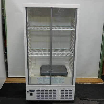 34650円 全国組立設置無料 2016年製 ホシザキ 冷蔵ショーケース SSB-70CT2 棚2段 W70D45H141cm 55kg 中ビン120本 210L