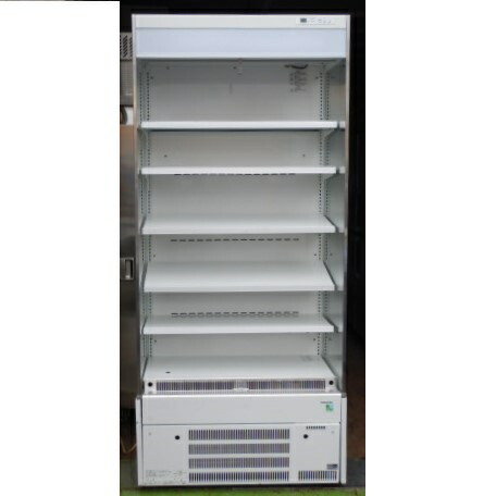 【中古】(西濃取り引き所止)2017年製 東芝 空想科学小説-331DB-N 多段 開けはなし 冷蔵 陳列棚 100V W848D600H1900粍 301L 166kg 3～22度