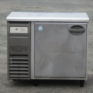 【中古】2016年製 フクシマ小峡谷花の冠 1部屋の入り口 氷る 冷ややかさ速見表 YRC-091FM2 W90D60H80珊 100V 65kg 154L 速見表型 凍結器