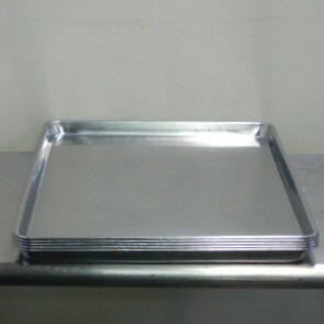 【中古】【5枚セット】ステンレス シートパン W653D455H27mm 底寸法6210×420mm 2.11kg