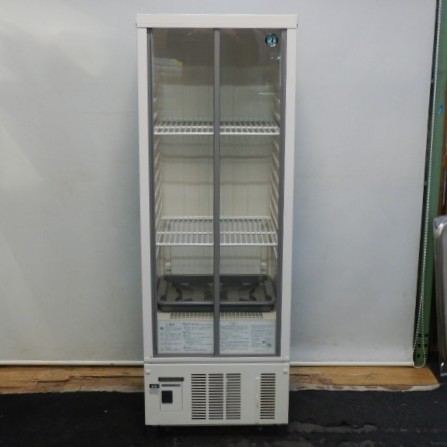【中古】(代引不可)2014年製 ホシザキ 冷蔵陳列棚 SSB-48CT2 棚2段 W485D450H1410粍 137L 45kg 100V