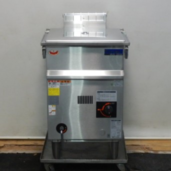 【中古】(代引不可)2023年製 マルゼン LPガス 式 蒸し器 MUS-055D W510D580H770ｍm 65kg せいろタイプ 1穴仕様 スチーマー ラッキーボイラー