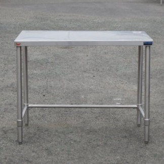 【中古】マルゼン 業務用 ステンレス 作業台 W1000 D600 H800mm 厨房 W100D60H80cm 隙間 3方枠 ビールサーバー台
