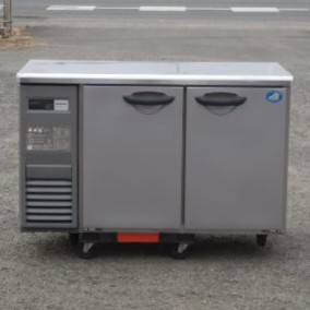 【中古】2020年製 パナソニック 冷蔵 冷ややかさ早見表 SUR-K1261SA LED W120D60H80糎 240L 100V 66kg 台下 電気冷蔵庫 センターピラーレス
