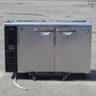 【中古】2011年製 ホシザキ 冷蔵 冷ややかさ速見表 RT-120PTE1 W120D45H80珊 100V 51kg 185L 速見表型 電気冷蔵庫 部屋の入り口隠し無 遣りくち