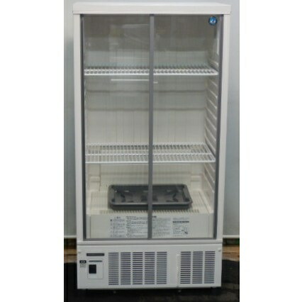 【中古】(代引不可)2022年製 ホシザキ 冷蔵陳列箱 SSB-70DT 棚2段 W70D45H141糎 52kg 中瓶120本 206L