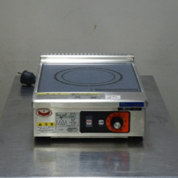 【中古】2022年製 マルゼン MIH-02C 御役目用 1口 IH コンロ 2.0kw 単相200V 卓上 W300D450H120ｍm 10.5kg 電磁膳立て器