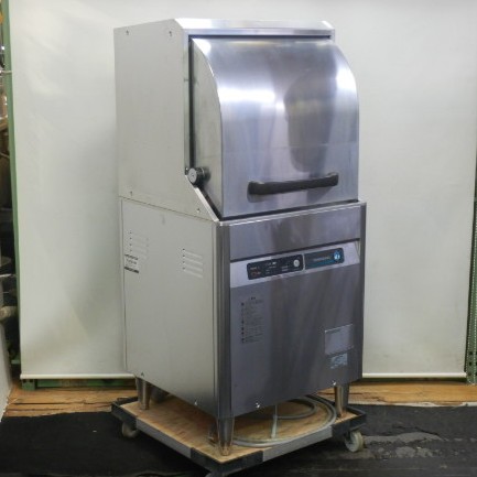 【中古】2(代引不可)2016年製 ホシザキ JWE-450RUB3 食器洗浄機 3相200V W60D60H134cm 正面 小型ドアタイプ 70kg|良品厨房 シティオ豊橋