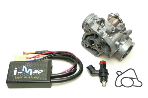 クリッピングポイント製ビッグスロットル22Φキット(ノーマルクリーナー用)適合：FIスーパーカブ50(AA01)｜クリッピングポイント 店