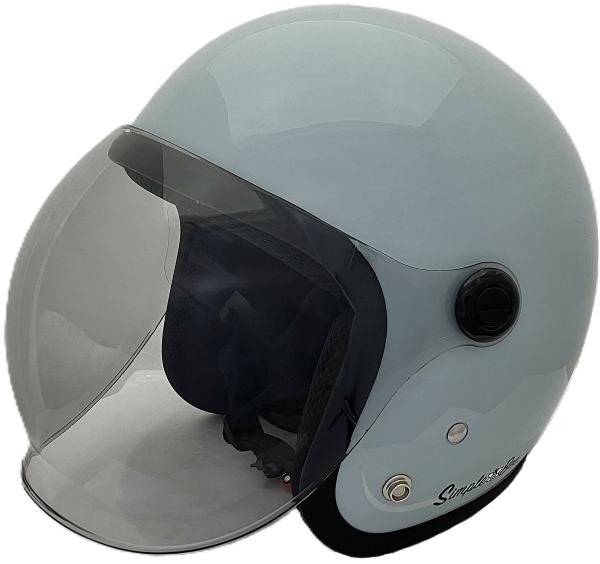 SUNUP製 ジェットヘルメットSIMPLE-BEE SKY MISTフリーサイズ(57-60cm)｜クリッピングポイント 店