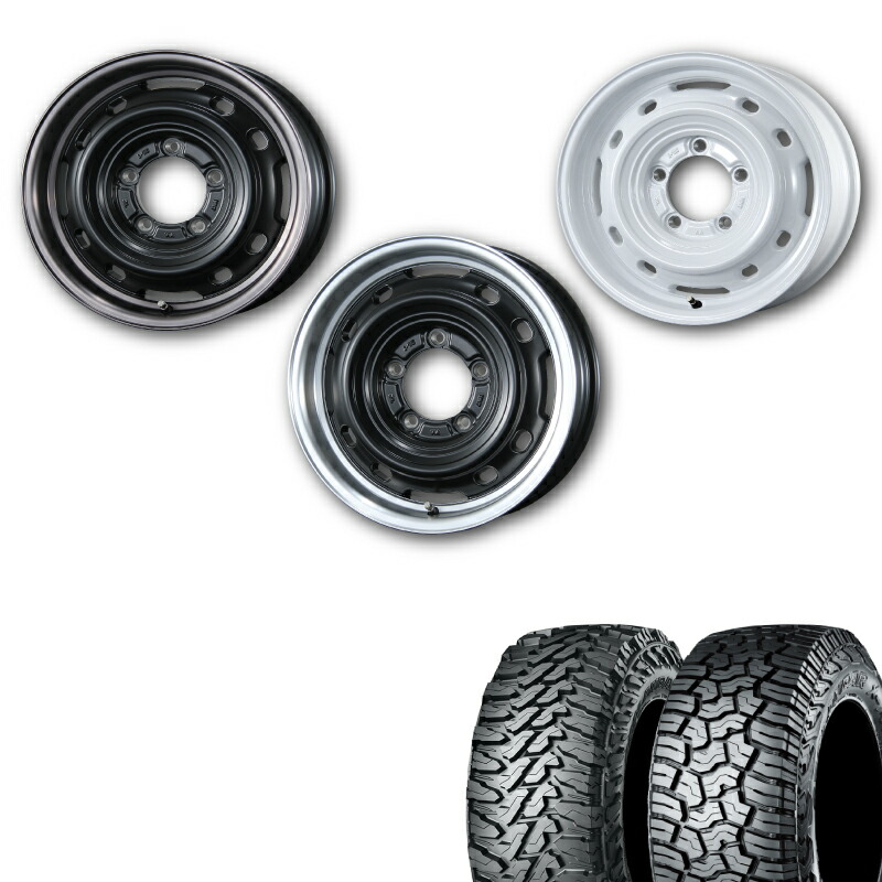 215/70R16 選べるタイヤセット / UNIONRIM TX 16×5.5J +20 139.7 5H 1本価格 ジムニー シーエルリンク|シーエルリンク