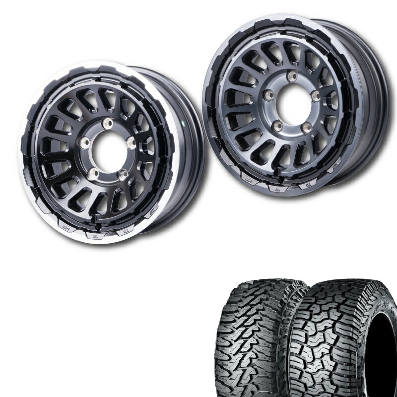225/75R16 選べるタイヤセット / UNIONRIM HR 16&times;6J -5 139.7 5H 1本価格 シエラ/ノマド シーエルリンク｜シーエルリンク